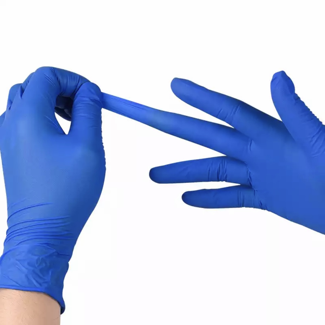 Powder Free Medical Examination Disposable Gloves Nitrile 